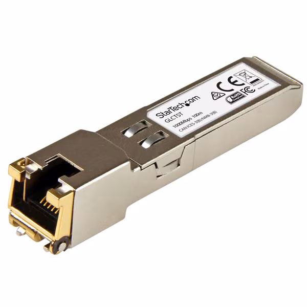 StarTech Gigabit RJ45 koper SFP Transceiver Module - Cisco GLC-T compatibel
