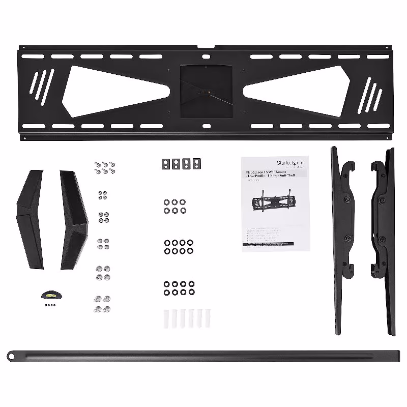 StarTech TV muurbeugel voor 37-75 inch schermen - Kantelbaar - Low profile - Zwart - Afbeelding 2