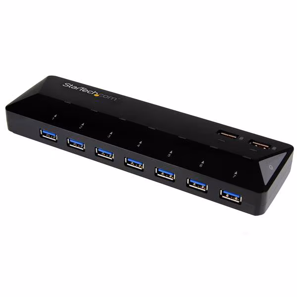 StarTech 7-Poorts USB 3.0 Hub met specifieke oplaadpoorten - 2 x 2.4A poorten