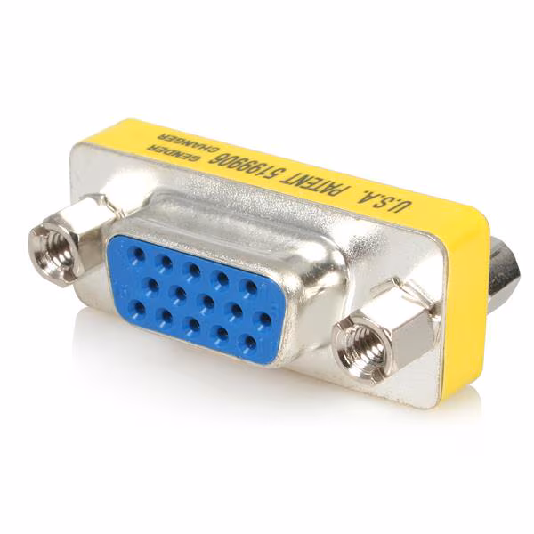 StarTech Slimline VGA HD15 Gender Changer - F/F