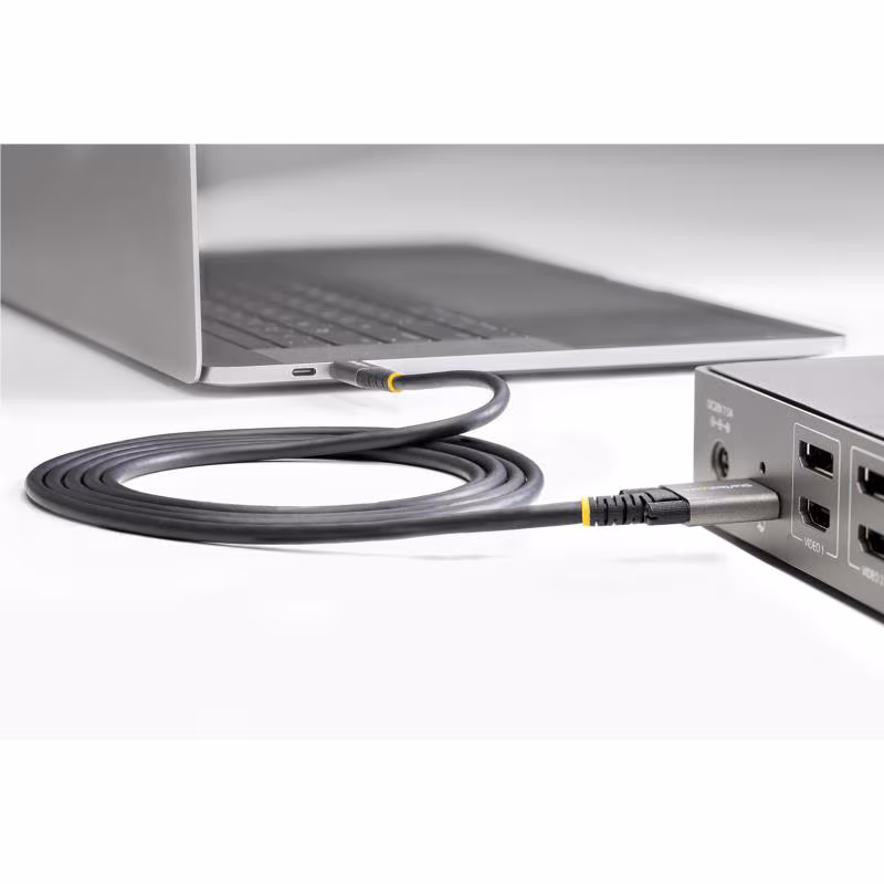 StarTech 1 meter Vergrendelbare USB-C Kabel met Zijschroef - Afbeelding 8