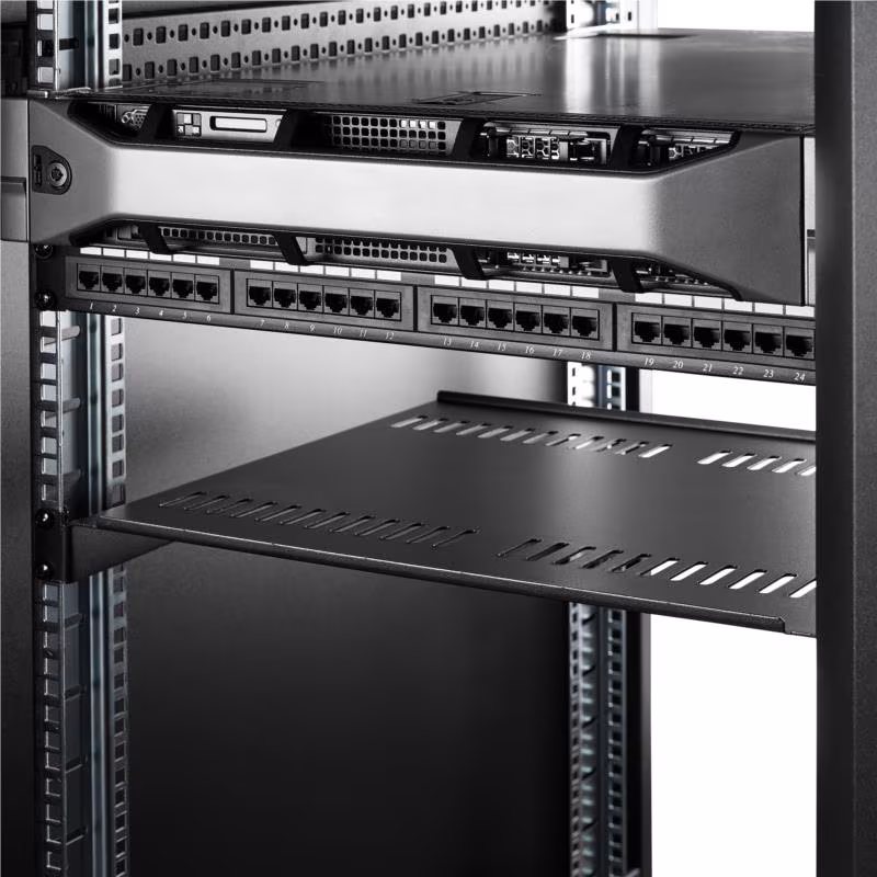 StarTech Ventilerend 1U serverkast schap - 16 inch/40,6 cm diep - Afbeelding 5