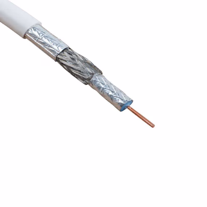 Dynamic 4G Coaxkabel - 100 meter - Wit - Afbeelding 2