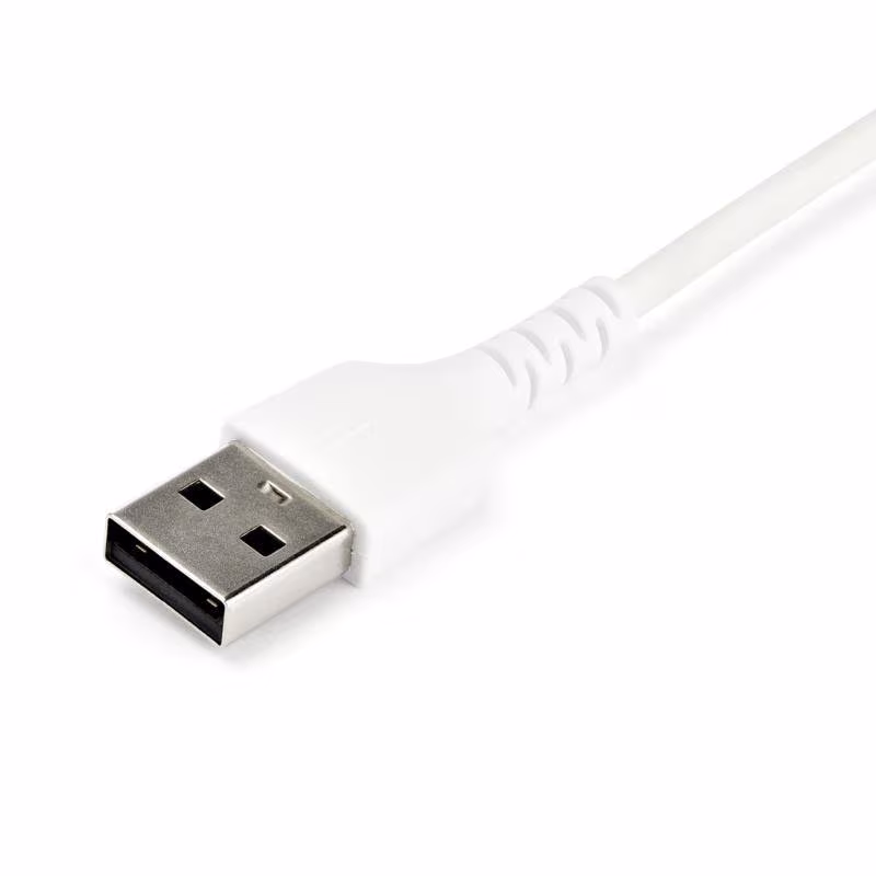 StarTech USB-A naar USB-C kabel - USB 2.0 - TB3 compatible - 1 meter - Wit - Afbeelding 3