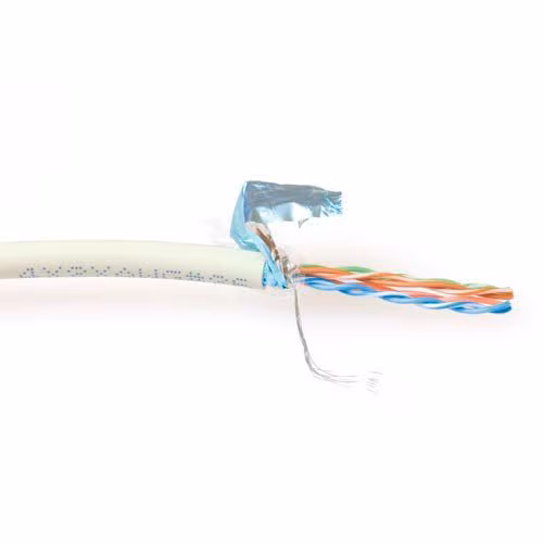 ACT FTP Cat5e kabel Ivoor 305m soepel