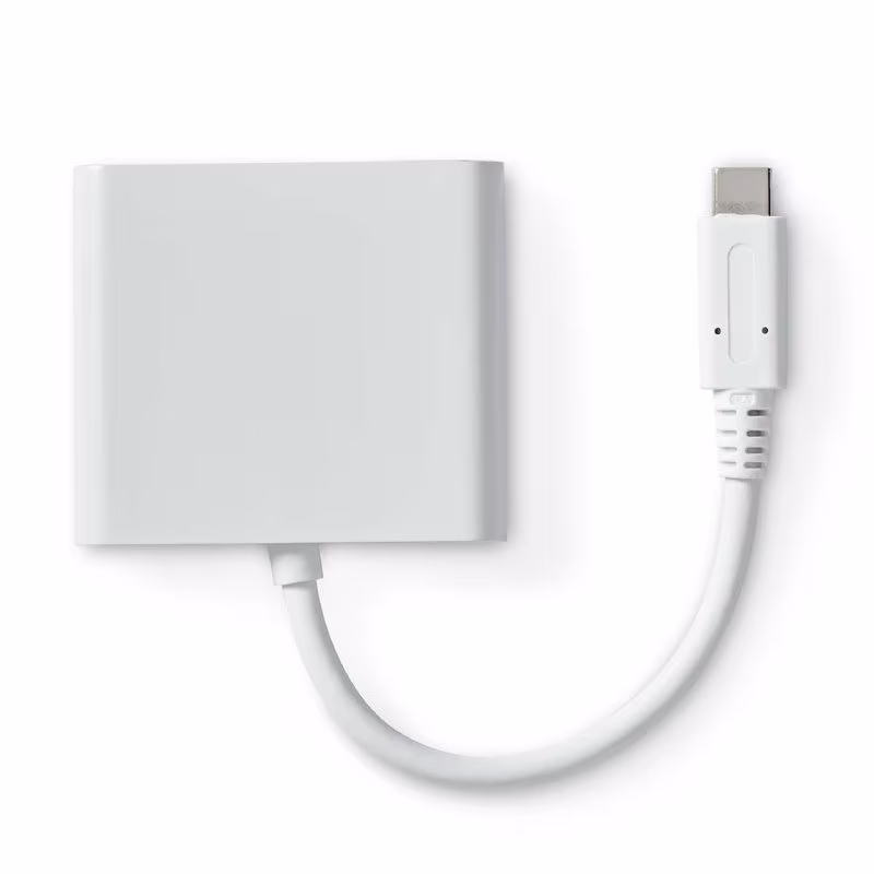 USB C 3.1 naar USB, HDMI en USB C adapter 0,1m Wit - Afbeelding 3