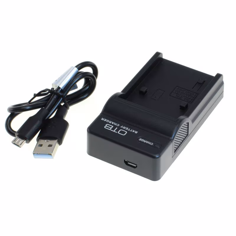 Accu oplader voor Sony FP50, FP70, FH50, FH70, FH100, FV50, FV70 en FV100 - Afbeelding 2