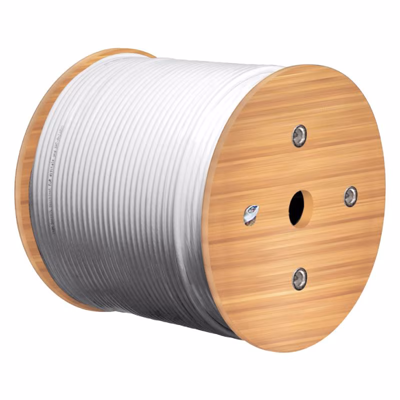 S/FTP CAT7A Duplex 10 Gigabit Netwerkkabel - CU - 23AWG - LSZH - Stug - 100 meter - Oranje - Afbeelding 3