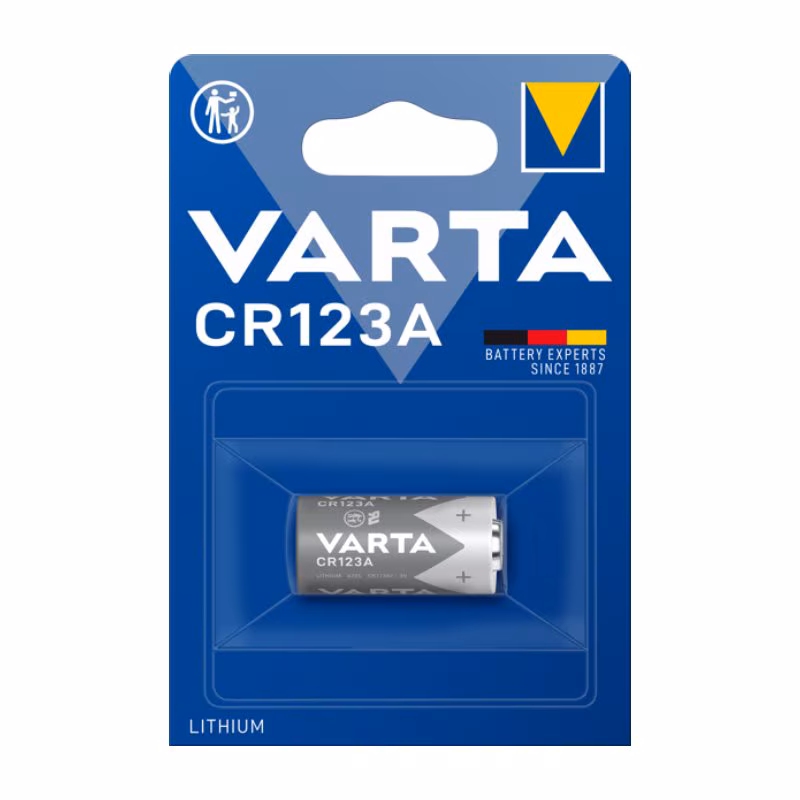 VARTA CR123A Batterij - 3V - 1600 mAh
