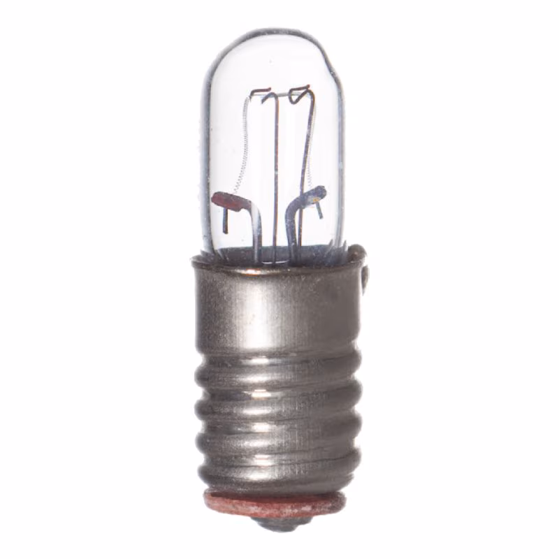 Reserve Kerstlampjes - E5 fitting - 12V - 1,2W - Warm Wit - 6 stuks - Afbeelding 2