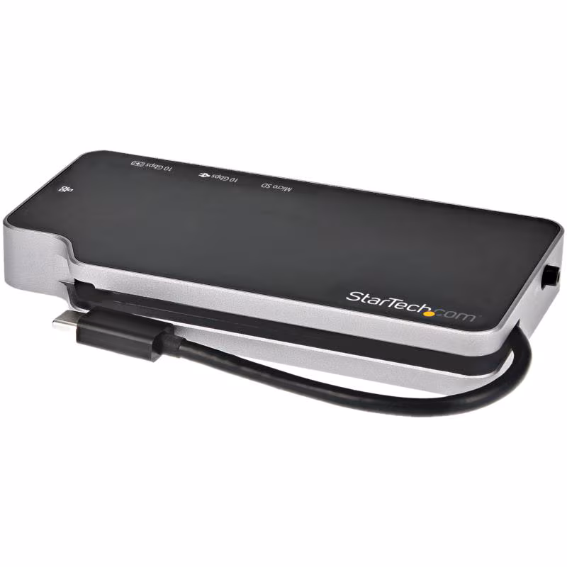 StarTech USB-C Multiport Adapter 10Gbps - HDMI/VGA - MicroSD - Afbeelding 6