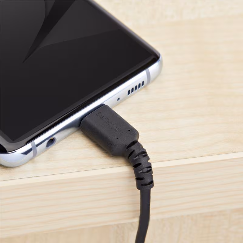StarTech USB-A naar USB-C kabel - USB 2.0 - TB3 compatible - 1 meter - Zwart - Afbeelding 5
