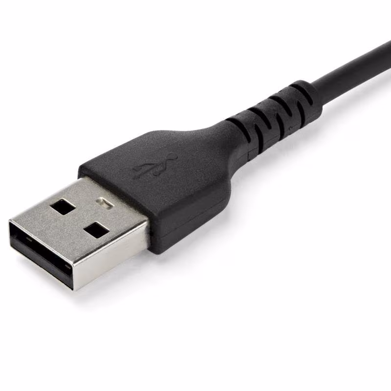 StarTech USB-A naar USB-C kabel - USB 2.0 - TB3 compatible - 1 meter - Zwart - Afbeelding 3