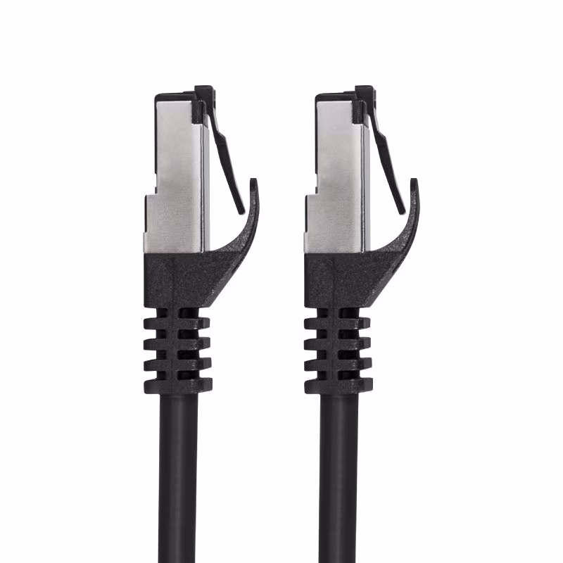 S/FTP CAT8.1 40 Gigabit Netwerkkabel - CU - Basic - 3 meter - Zwart - Afbeelding 3