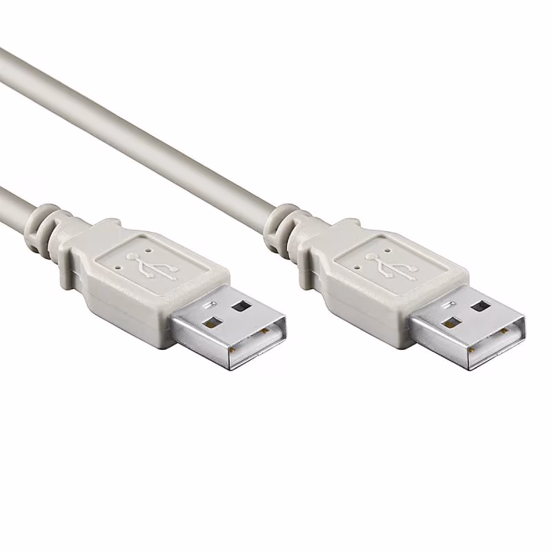 USB-A Kabel - USB 2.0 - 1,8 meter - Grijs