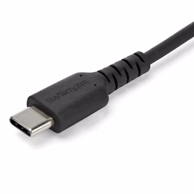 StarTech USB-A naar USB-C kabel - USB 2.0 - TB3 compatible - 1 meter - Zwart - Afbeelding 2
