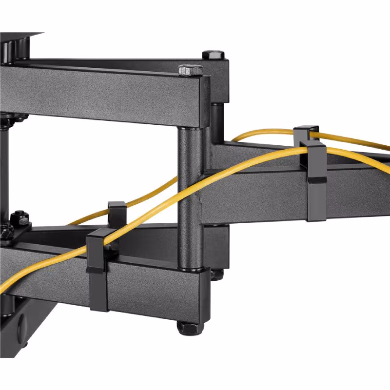 Tv muurbeugel voor 37-70 inch schermen - Pro - Kantelbaar en Draaibaar - Tot 60kg - Zwart - Afbeelding 5