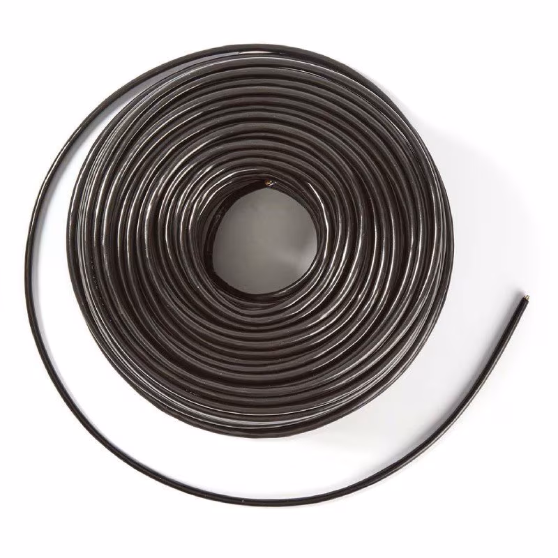 S/FTP CAT6 Gigabit Netwerkkabel - CU - 24AWG - Stug - Outdoor - 305 meter - Afroldoos - Zwart