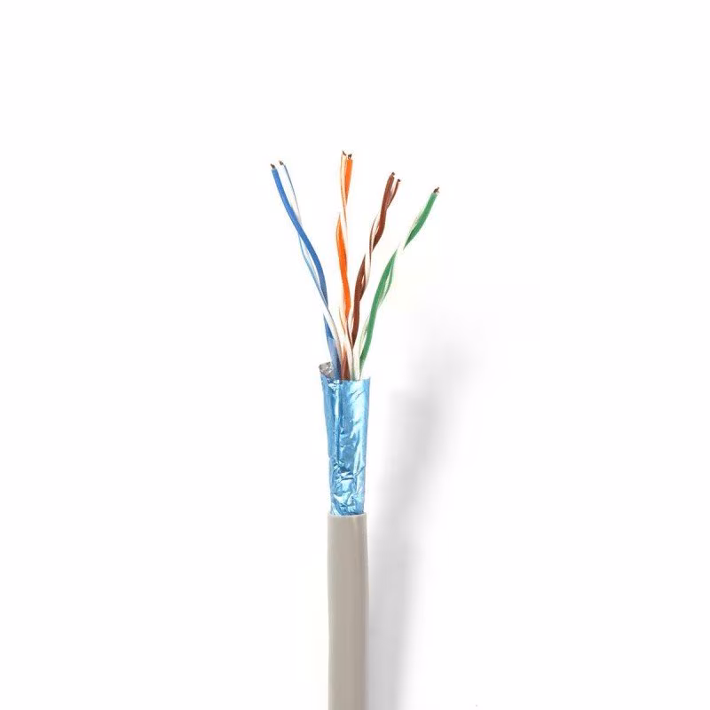 FTP CAT6 Gigabit Netwerkkabel - CU - 24AWG - Stug - 305 meter - Grijs - Afbeelding 2