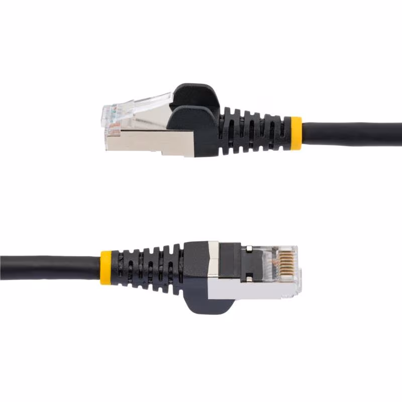 StarTech 1 meter CAT6A 10 Gigabit Netwerkkabel LSZH - 10GbE S/FTP Zwart - Afbeelding 3