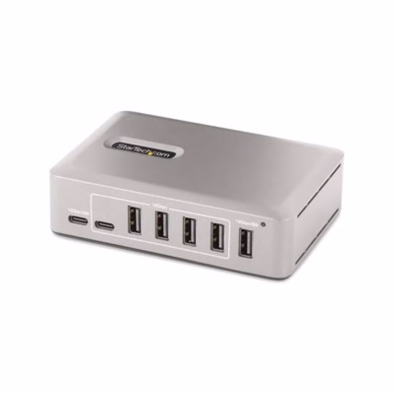 StarTech 10-Port USB-C Hub - USB-A/C Ports - Self-Powered