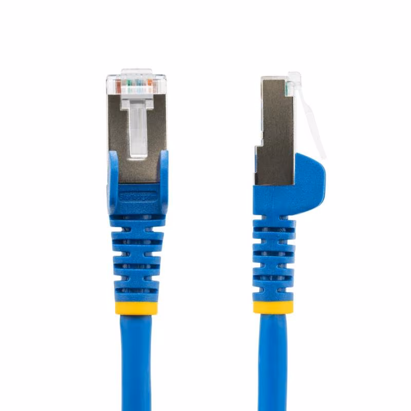 StarTech 1 meter CAT6A 10 Gigabit Netwerkkabel LSZH - 10GbE S/FTP Blauw - Afbeelding 2