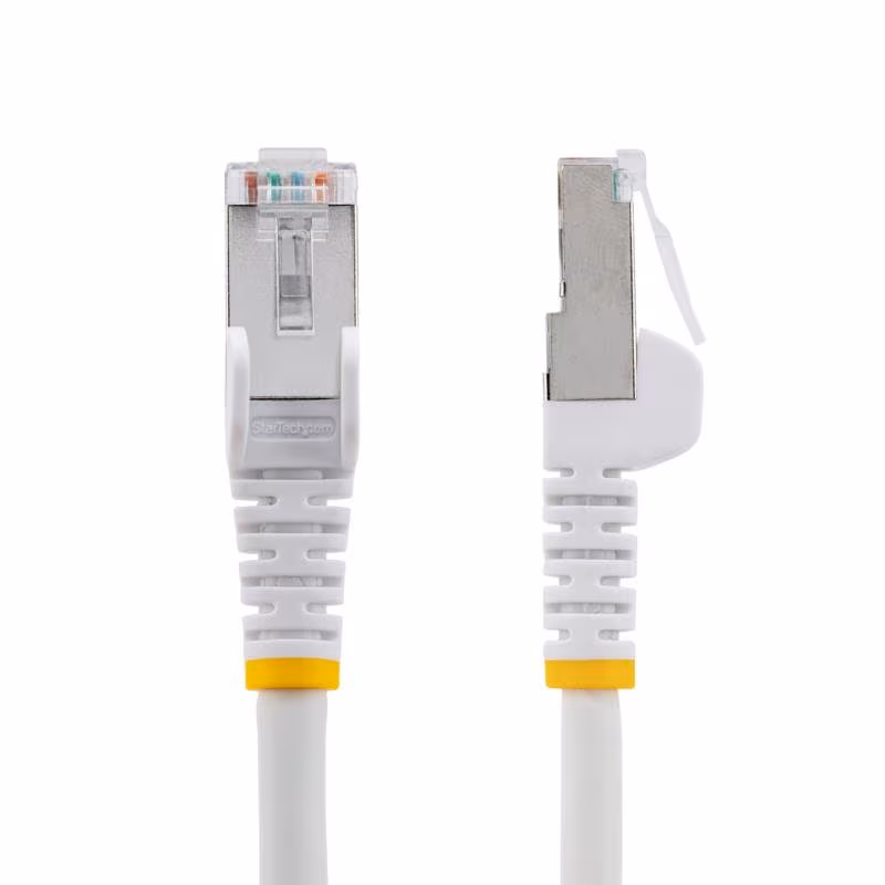 StarTech 1 meter CAT6A 10 Gigabit Netwerkkabel LSZH - 10GbE S/FTP Wit - Afbeelding 2