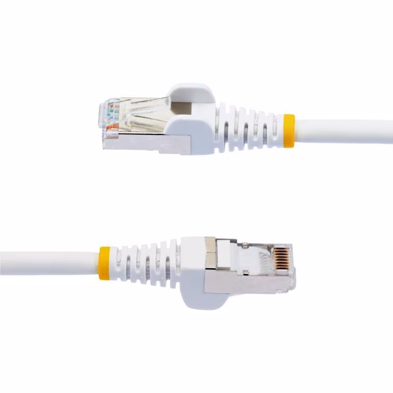 StarTech 1 meter CAT6A 10 Gigabit Netwerkkabel LSZH - 10GbE S/FTP Wit - Afbeelding 3