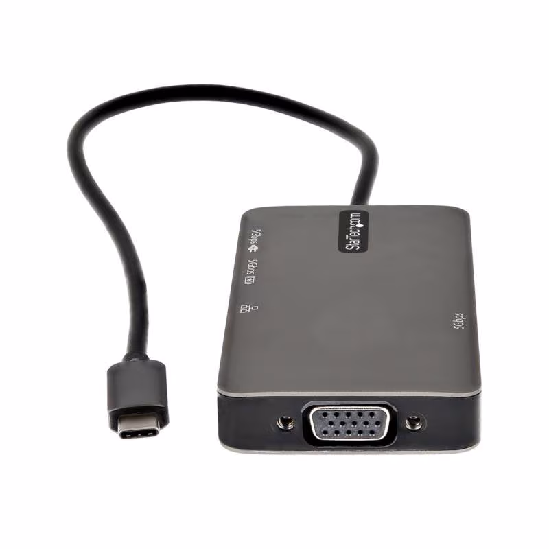 StarTech USB-C Multiport Adapter - 4K HDMI of VGA - 100W PD - Afbeelding 5