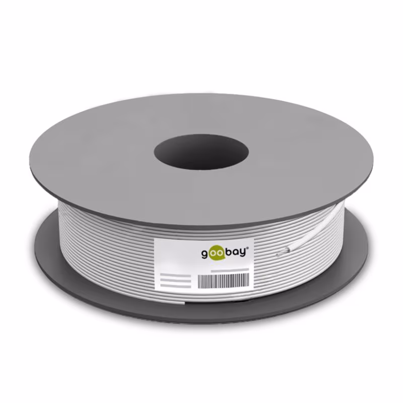 S/FTP CAT6 Gigabit Netwerkkabel - CCA - 23AWG - LSZH - Stug - 100 meter - Grijs - Afbeelding 3