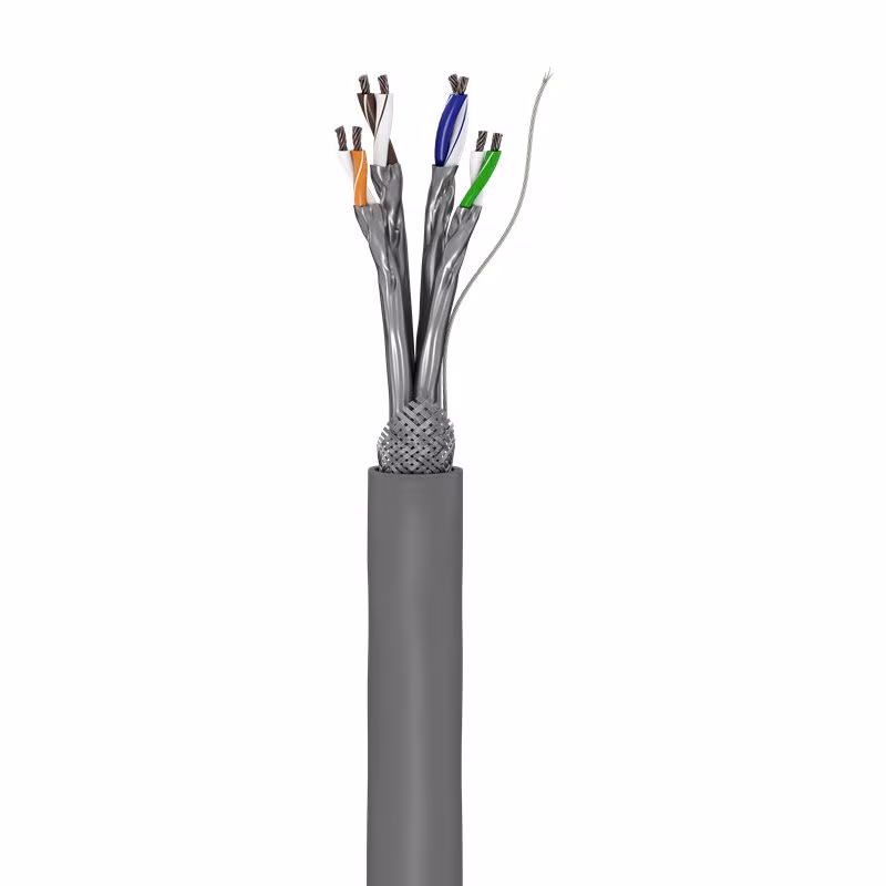 S/FTP CAT6 Gigabit Netwerkkabel - CCA - 26AWG - Soepel - 305 meter - Grijs - Afbeelding 2