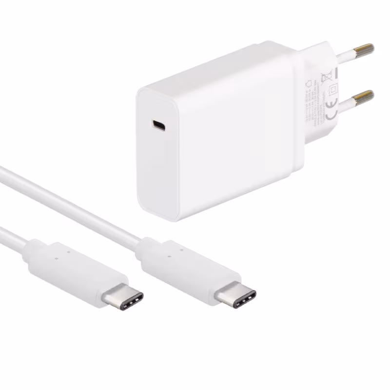 Oplader voor Nintendo Switch en Switch OLED - 30W PD - USB-C - 2 meter - Wit
