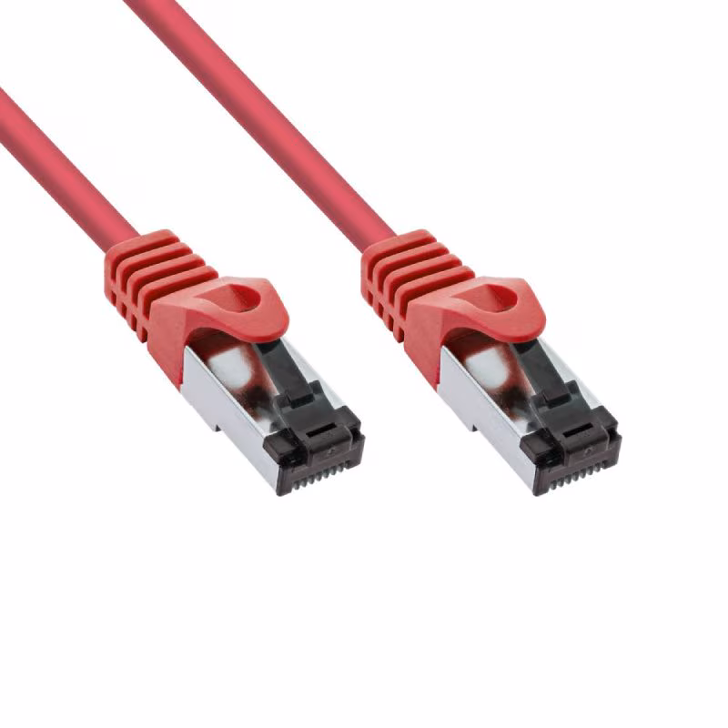 S/FTP CAT8.1 40 Gigabit Netwerkkabel - CU - 5 meter - Rood