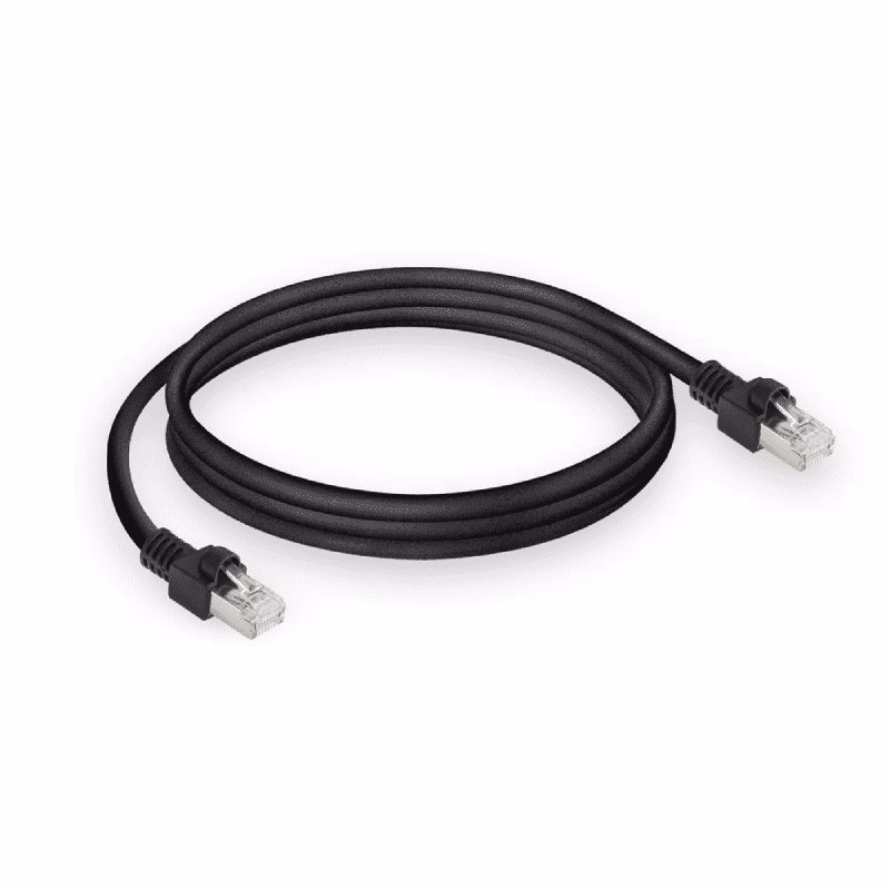 S/FTP CAT7 10 Gigabit PUR Flex Netwerkkabel - CU - 5 meter - Zwart - Afbeelding 2