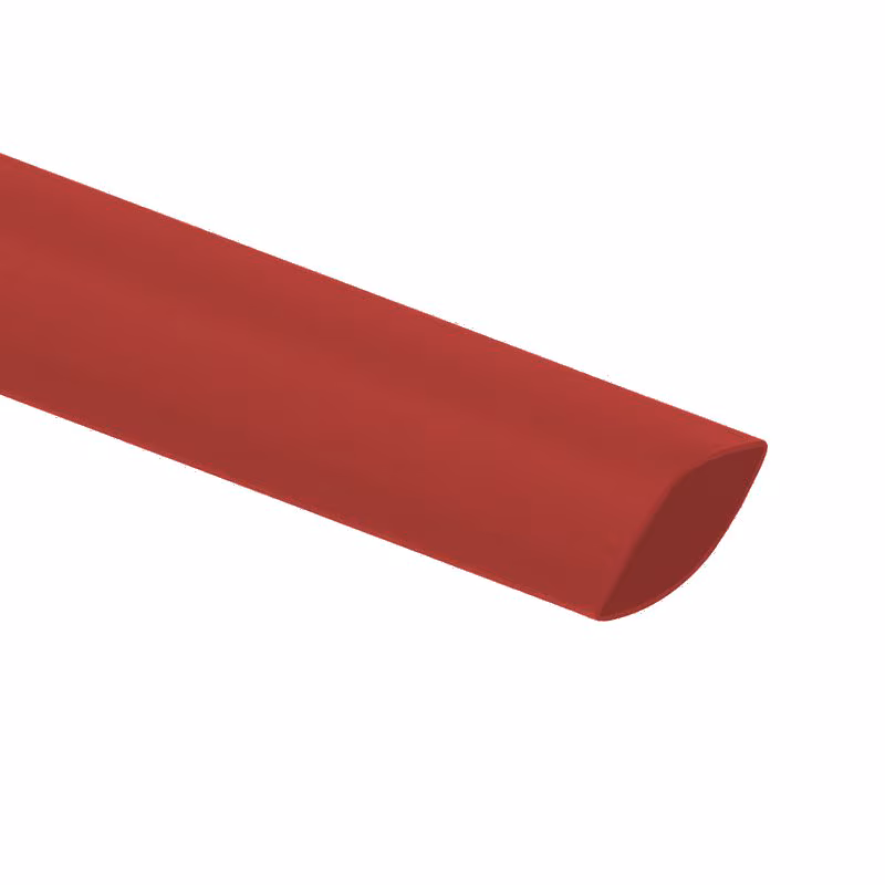 Krimpkous - 2:1 - 25,4 naar 12,7mm - 1 meter - Rood