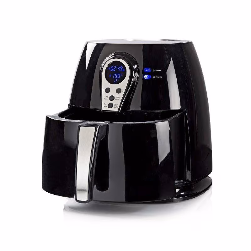 Airfryer 3 Liter met 60 minuten Timer en digitale bediening Zwart - Afbeelding 2