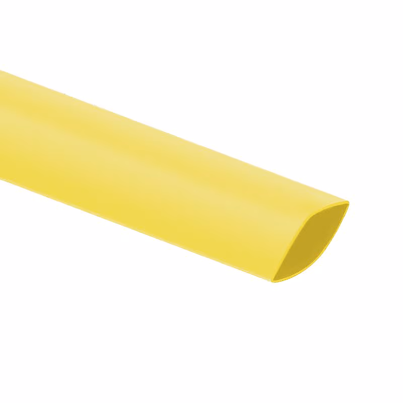 WKK Krimpkous met lijm - 3:1 - 19 naar 6mm - 30 meter - Geel - Afbeelding 2