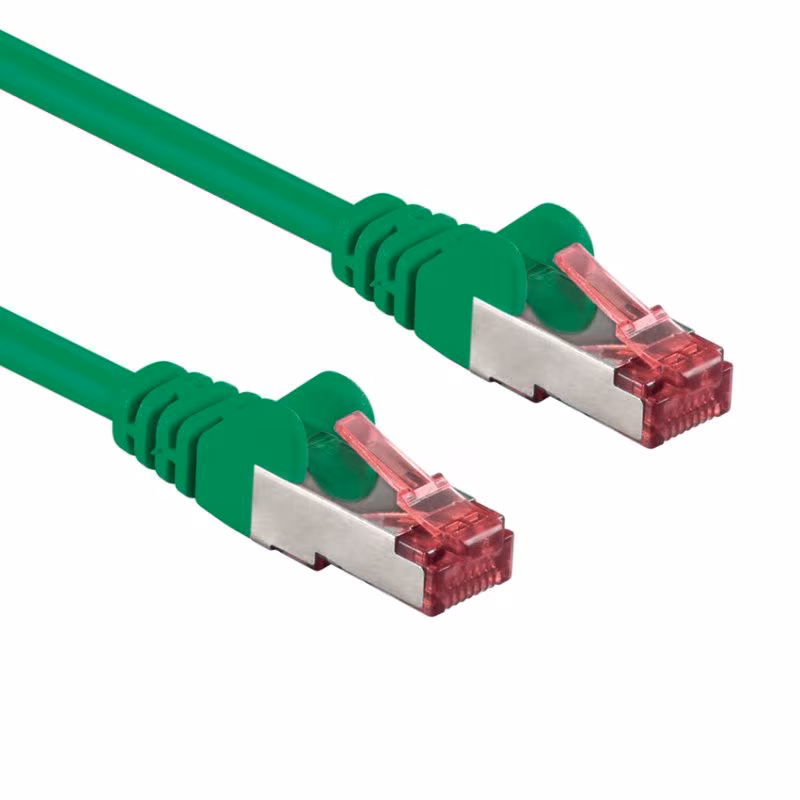 S/FTP CAT6A 10 Gigabit Netwerkkabel - CU - 2 meter - Groen