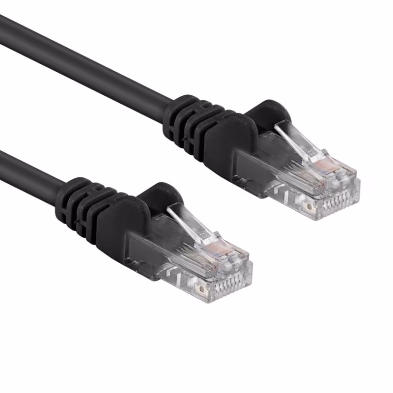 UTP CAT6A 10 Gigabit Netwerkkabel - CU - 20 meter - Zwart