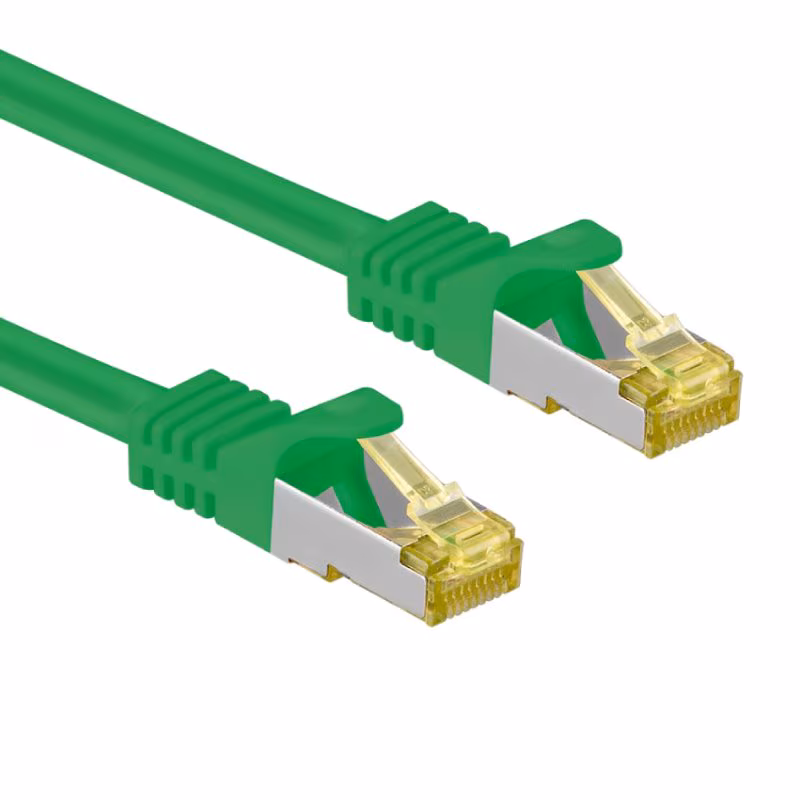 S/FTP CAT7 10 Gigabit Netwerkkabel - CU - 1,5 meter - Groen