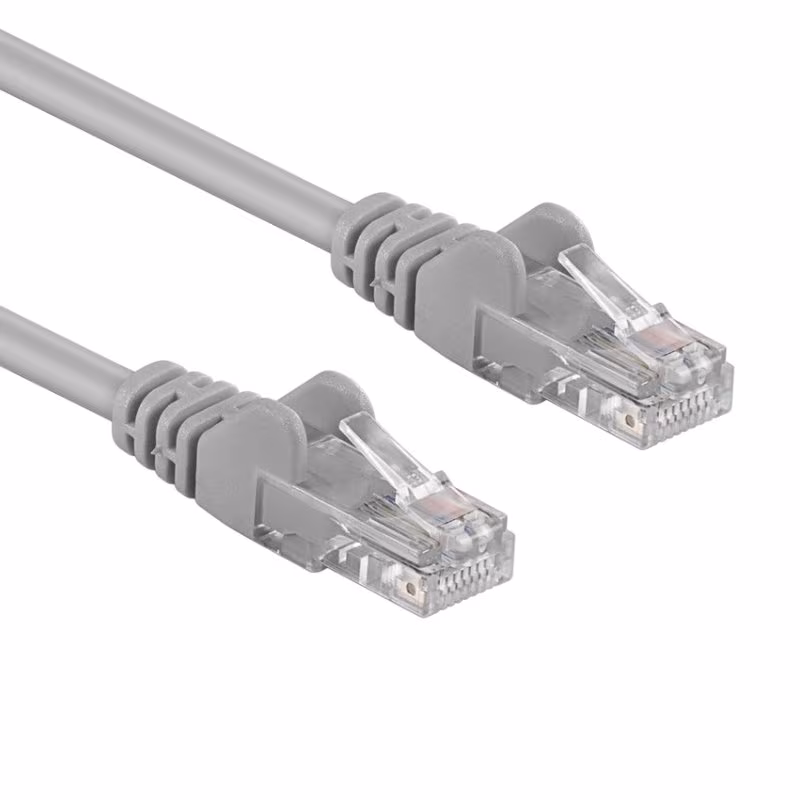 UTP CAT6A 10 Gigabit Netwerkkabel - CU - 2 meter - Grijs