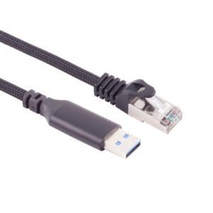 f-252F4-252F0-252F9-252Ff409555a0d5af4d7b554374a725ddebbfa3f6940_USB_A__m__naar_RJ45__m__Gigabit_Ethernet_Kabel___S_FTP___Nylon_SleeveU3XE50HyyaseM