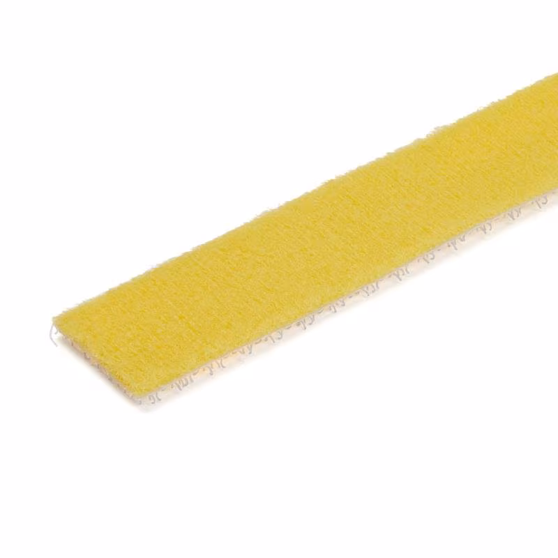 StarTech Klittenband op rol - 30,4 meter - geel - Afbeelding 2