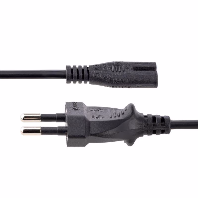 StarTech 2 meter Laptop Stroomkabel - EU Plug naar C7 - 18AWG - Afbeelding 3