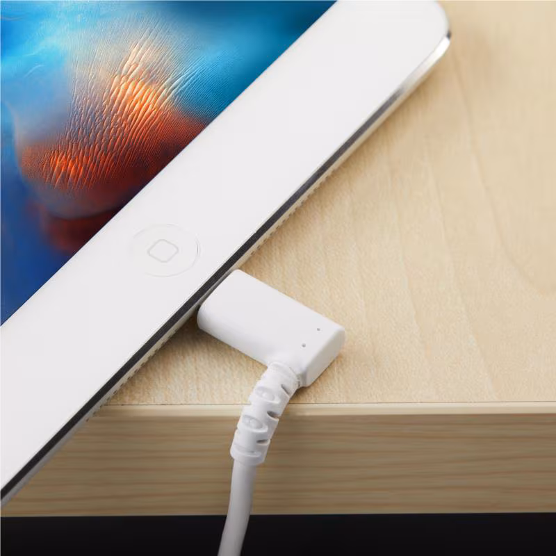 StarTech 2 meter Haakse USB naar Lightning Kabel - Wit - Afbeelding 4