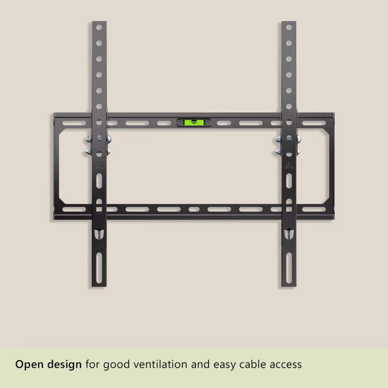 TV muurbeugel voor 32-75 inch scherm - Kantelbaar - 22mm wandafstand - Tot 45kg - Eco - Zwart - Afbeelding 4