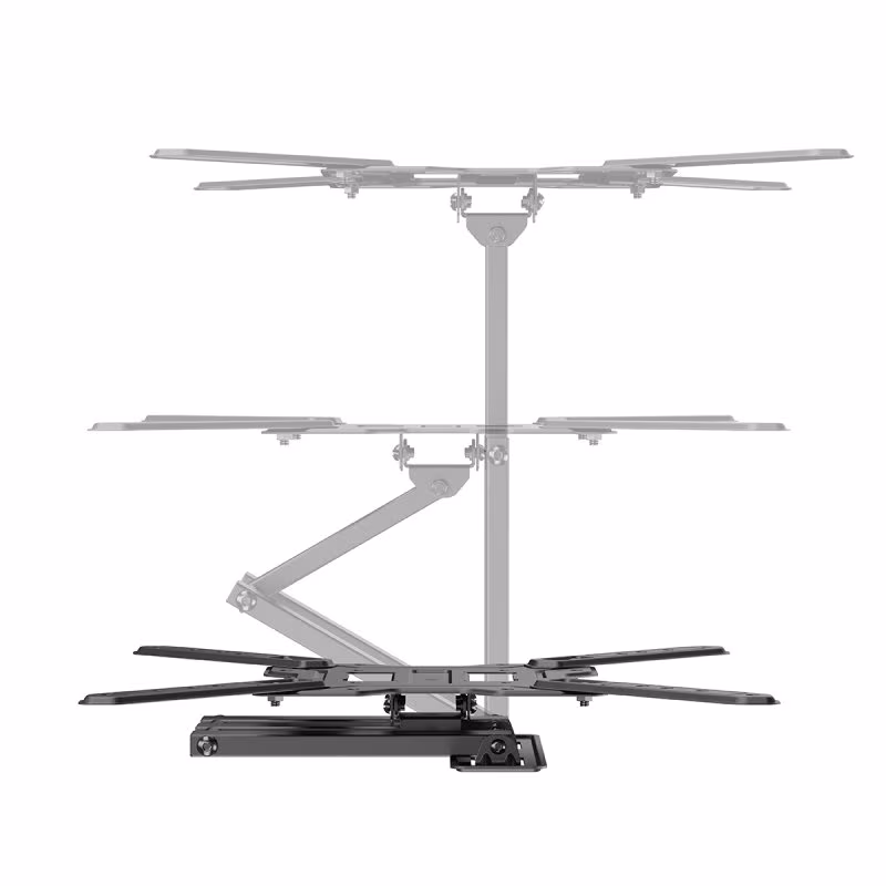 TV muurbeugel voor 23-65 inch scherm - Full Motion - 60-397mm wandafstand - Tot 30kg - Eco - Zwart - Afbeelding 5