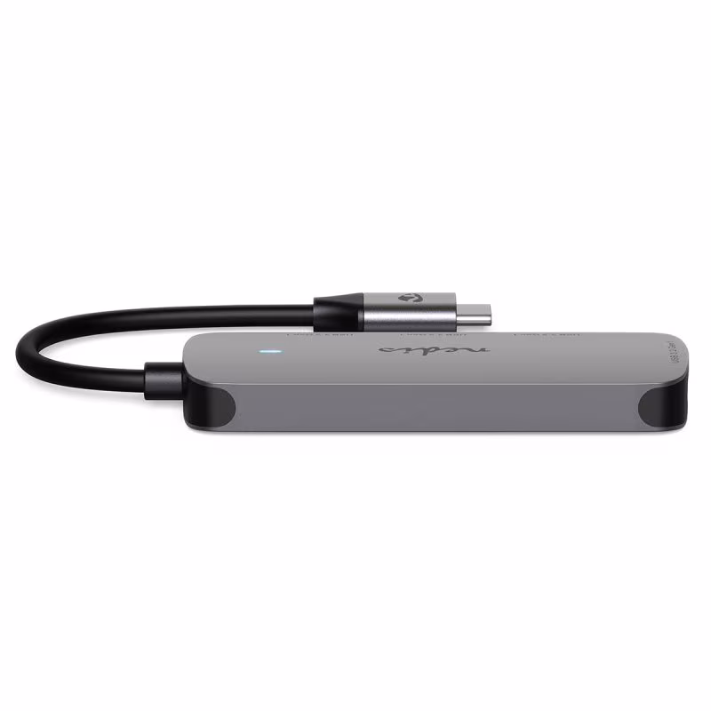 USB-C Multiport Adapter - USB 3.2 Gen 1 - 3x USB-A 2.0, 1x 3.0 - Zwart - Afbeelding 4
