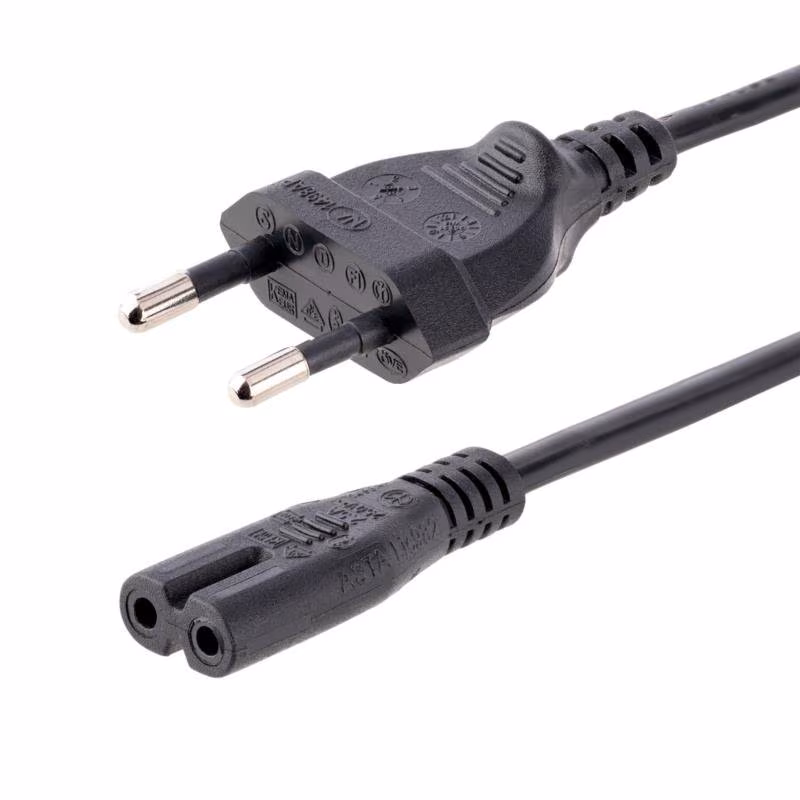 StarTech 2 meter Laptop Stroomkabel - EU Plug naar C7 - 18AWG